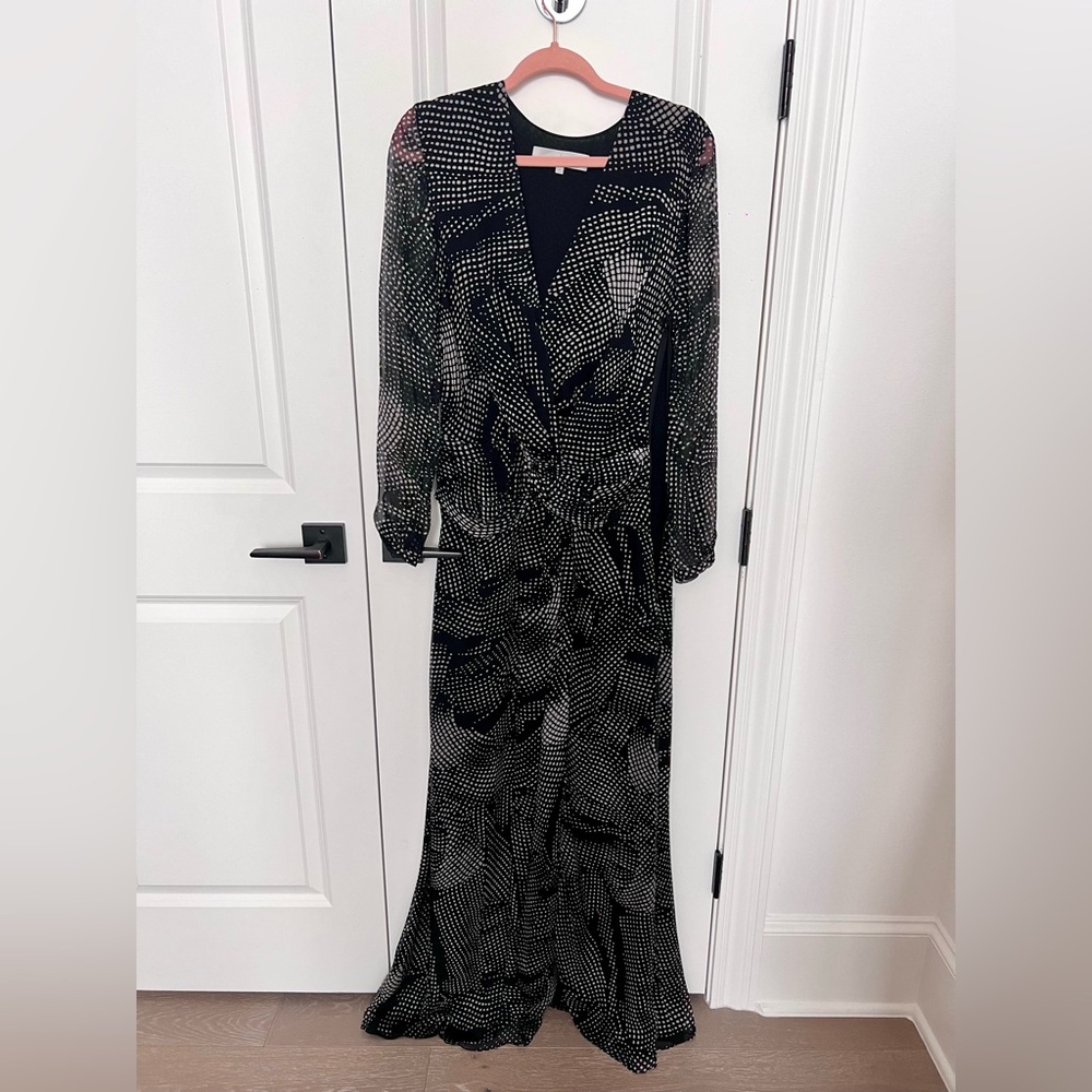 Thakoon Addition maxi dress with front slit. Size 4.
